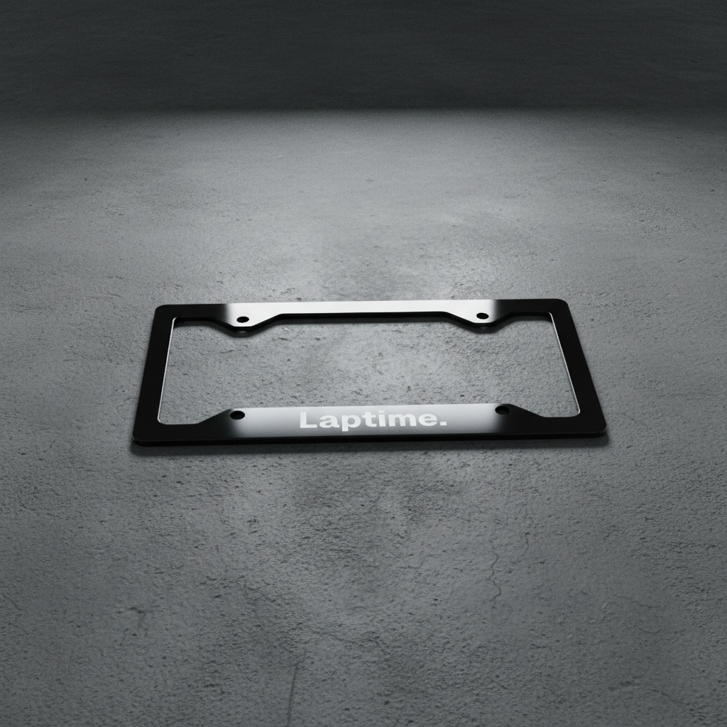 Car plate frame — Stainless steel